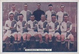 1928 Bucktrout & Co. Football Teams #12 Blackburn Rovers Front
