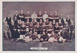 1928 Bucktrout & Co. Football Teams #42 Millwall Front