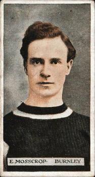 1914 Wills's Famous Footballers #11 Eddie Mosscrop Front
