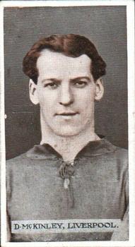 1914 Wills's Famous Footballers #14 Donald McKinlay Front