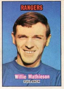 1970-71 A&BC Chewing Gum Footballers (Scottish) #7 Willie Mathieson Front