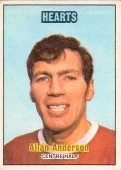 1970-71 A&BC Chewing Gum Footballers (Scottish) #16 Alan Anderson Front
