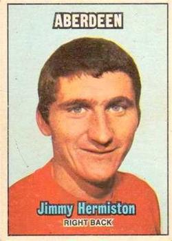 1970-71 A&BC Chewing Gum Footballers (Scottish) #51 Jimmy Hermiston Front