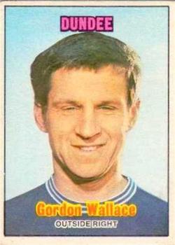 1970-71 A&BC Chewing Gum Footballers (Scottish) #98 Gordon Wallace Front