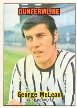 1970-71 A&BC Chewing Gum Footballers (Scottish) #117 George McLean Front