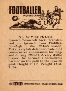 1966-67 A&BC Footballers #69 Mick McNeil Back