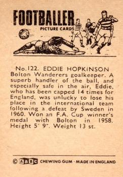 1966-67 A&BC Footballers #122 Eddie Hopkinson Back