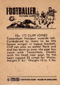 1966-67 A&BC Footballers #173 Cliff Jones Back