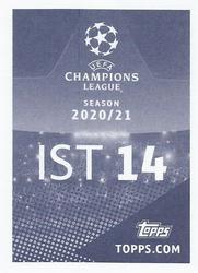 2020-21 Topps UEFA Champions League Sticker Collection #IST 14 Danijel Aleksic Back
