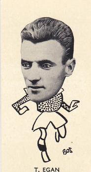 1938 John Sinclair Well Known Footballers (Scottish) #48 Thomas Egan Front