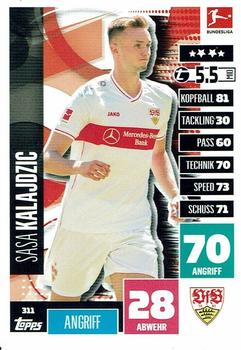 2020-21 Topps Match Attax Bundesliga #311 Sasa Kalajdzic Front