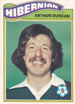1978-79 Topps Footballers (Scottish, Green backs) #35 Arthur Duncan Front