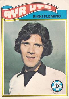 1978-79 Topps Footballers (Scottish, Green backs) #79 Rikki Fleming Front