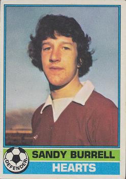 1977-78 Topps Footballers (Scottish, Yellow backs) #43 Sandy Burrell Front