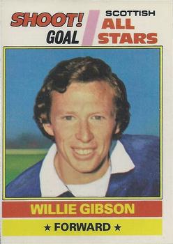 1977-78 Topps Footballers (Scottish, Yellow backs) #112 Willie Gibson Front