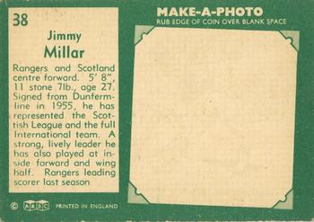 1963-64 A&BC Footballers (Scottish) #38 Jimmy Millar Back