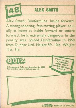 1964-65 A&BC Footballers (Scottish, Green backs) #48 Alex Smith Back