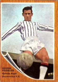 1964-65 A&BC Footballers (Scottish, Green backs) #73 George Peebles Front