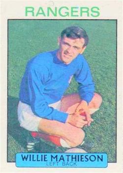 1971-72 A&BC Footballers (Scottish, Purple backs) #1 Willie Mathieson Front