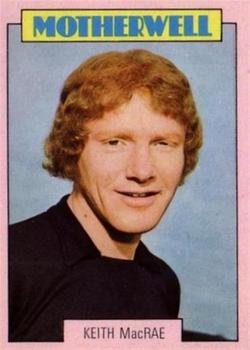 1973-74 A&BC Footballers (Scottish, Red backs) #30 Keith MacRae Front