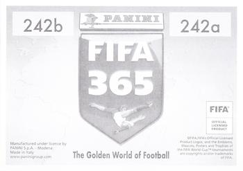 2021 Panini FIFA 365 The Golden World of Football #242 Dejan Kulusevski / Juan Cuadrado Back