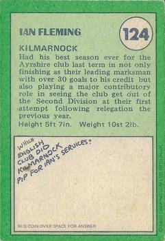 1974-75 A&BC Footballers (Scottish, Green backs) #124 Ian Fleming Back