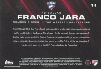 2020 Topps On-Demand Set 24: 2020 MLS Soccer Playoffs #11 Franco Jara Back