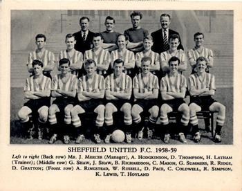 1958-59 Fleetway Football Teams #NNO Sheffield United F.C. Front