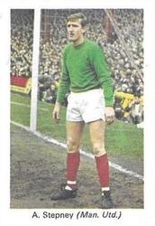 1969-70 IPC Magazines My Favorite Soccer Stars (Buster) #7 Alex Stepney Front
