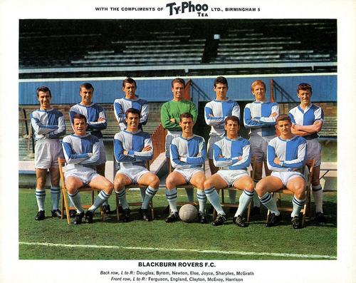 1965-66 Ty-Phoo Famous Football Clubs #NNO Blackburn Rovers F.C. Front