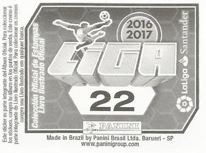 2016-17 Panini LaLiga Santander Stickers (Brazil) #22 Estadio Vicente Calderon Back