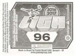 2016-17 Panini LaLiga Santander Stickers (Brazil) #96 Santiago Bernabeu Stadium Back