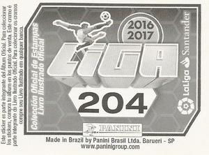 2016-17 Panini LaLiga Santander Stickers (Brazil) #204 Raul Navas Back