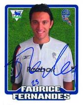 2005-06 Merlin F.A. Premier League 2006 #120 Fabrice Fernandes Front
