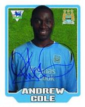 2005-06 Merlin F.A. Premier League 2006 #284 Andy Cole Front
