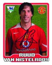 2005-06 Merlin F.A. Premier League 2006 #314 Ruud Van Nistelrooy Front