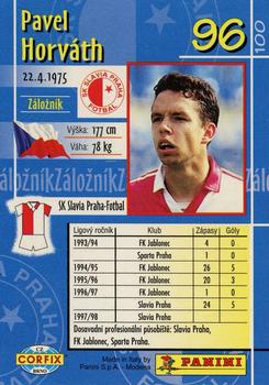 1997 Panini Czech League #96 Pavel Horvath Back