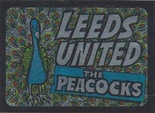 1968-69 A&BC Chewing Gum - Team Nicknames #NNO Leeds United - The Peacocks Front