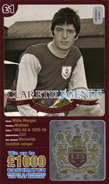 2007-08 Burnley F.C. Clarets Legends #NNO Willie Morgan Front