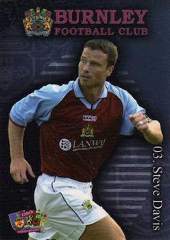2002-03 Burnley F.C. Clarets #3 Steve Davis Front