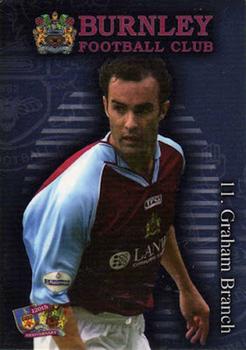 2002-03 Burnley F.C. Clarets #11 Graham Branch Front