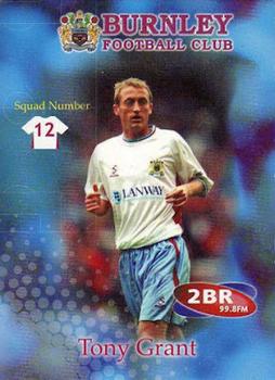 2001-02 Burnley F.C. #27 Tony Grant Front