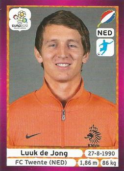 2012 Panini UEFA Euro 2012 Stickers - German #187 Luuk de Jong Front