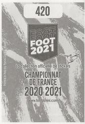 2020-21 Panini FOOT 2021 #420 Kylian Mbappé Back