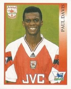 1993-94 Merlin's Premier League 94 Sticker Collection #9 Paul Davis Front