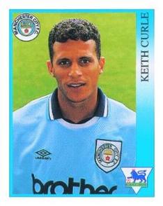 1993-94 Merlin's Premier League 94 Sticker Collection #180 Keith Curle Front