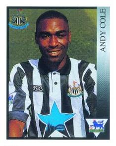 1993-94 Merlin's Premier League 94 Sticker Collection #277 Andy Cole Front