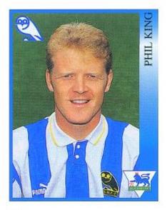 1993-94 Merlin's Premier League 94 Sticker Collection #363 Phil King Front