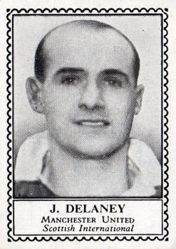 1949-50 Barratt & Co. Famous Footballers #NNO Jimmy Delaney Front
