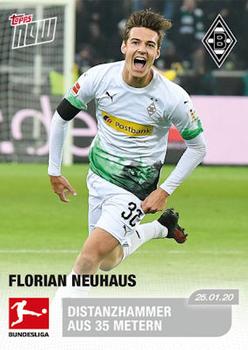 2019-20 Topps Now Bundesliga German #105 Florian Neuhaus Front